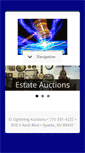 Mobile Screenshot of lightningauctions.com
